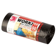 BRATEK ellenálló szemetes zsák 60 l, 50 db tisztító- és takarítószer, higiénia