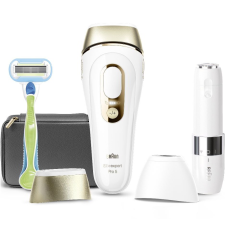 Braun IPL Silk·expert Pro 5 IPL Villanófényes szőrtelenítő - Fehér / Arany (80770435) szőrtelenítő készülék