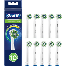 Braun Oral-B CrossAction EB50RB-10 10db fehér fogkefefej pótfej, penge