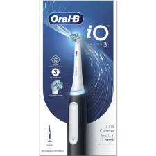 Braun Oral-B iO3 elektromos fogkefe matt fekete (10PO010399) (10PO010399) elektromos fogkefe