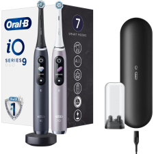 Braun Oral-B iO9 Duo elektromos fogkefe Black Onyx & Rose Quartz (4210201411574) (4210201411574) elektromos fogkefe