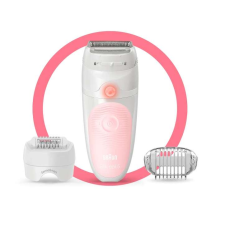 Braun SES5-620 Silk-épil 5 Wet&Dry Epilátor, Rózsaszín-Fehér epilátor