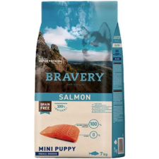 Bravery Bravery Salmon Mini Puppy Small Breeds kutyatáp – 2 kg kutyaeledel