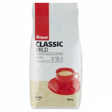 Bravos Classic Mild pörkölt szemes kávé 1000 g kávé