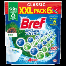 BREF Power Aktiv Pine WC frissítő 6 x 50 g (300 g) tisztító- és takarítószer, higiénia