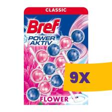BREF Power Aktiv WC illatosító Virág 3db-os (Karton - 9 db) tisztító- és takarítószer, higiénia