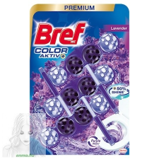 Bref Purple Aktiv Lavender toalett frissítő, 3x50g tisztító- és takarítószer, higiénia
