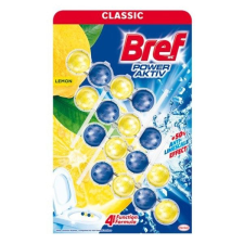 BREF Toalett illatosító golyó BREF Power Aktiv Lemon 3x50g tisztító- és takarítószer, higiénia