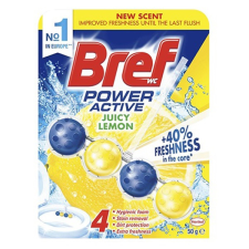 BREF Toalett illatosító golyó bref power aktiv lemon 50g tisztító- és takarítószer, higiénia