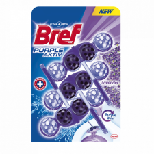BREF WC illatosító golyós 3 x 50 g Color Aktiv Bref Purple Lavander tisztító- és takarítószer, higiénia
