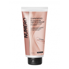 Brelil Numero Illuminating Shampoo 300 ml - Sampon értékes olajokkal az extrém csillogásért sampon