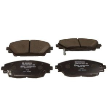 BREMBO fékbetét készlet akusztikus kopásjelzéssel,akebono fékrendszerű,142mm,elsőtengely fékbetét