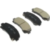 BREMBO fékbetét készlet tartozékokkal,152mm,akebono fékrendszerű,akusztikus kopásjelzéssel