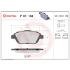 BREMBO fékbetétkészlet, tárcsafék BREMBO P 61 103
