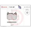 BREMBO fékbetétkészlet, tárcsafék P 06 097
