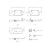 BREMBO fékbetétkészlet, tárcsafék P 06 126