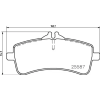 BREMBO fékbetétkészlet, tárcsafék P 50 131