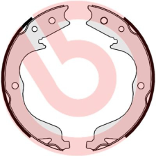 BREMBO fékpofakészlet, rögzítőfék BREMBO S 61 542 autóalkatrész