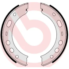 BREMBO fékpofakészlet, rögzítőfék S 65 503 autóalkatrész