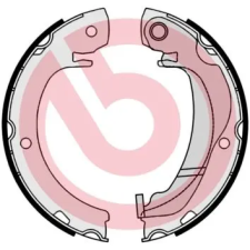 BREMBO fékpofakészlet, rögzítőfék S 83 561 autóalkatrész