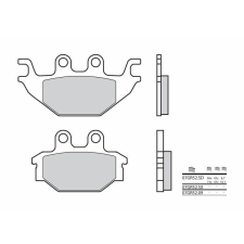 BREMBO Off-Road Sinterált Fém Fékbetétek - 07GR52SD egyéb motorkerékpár alkatrész