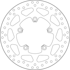 BREMBO Oro Fix féktárcsa - 68B407H5 egyéb motorkerékpár alkatrész