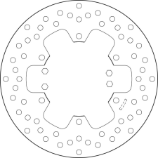 BREMBO Oro Fix féktárcsa - 68B407H8 egyéb motorkerékpár alkatrész