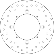 BREMBO Oro Fix féktárcsa - 68B407M0 egyéb motorkerékpár alkatrész