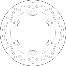BREMBO Oro Fix féktárcsa - 68B407M5 motorkerékpár féktárcsa