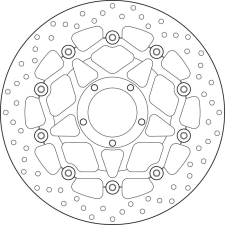 BREMBO Oro Lebegő Féknyereg - 78B408A4 egyéb motorkerékpár alkatrész