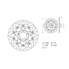  BREMBO Oro Lengőféktárcsa - 78B40845