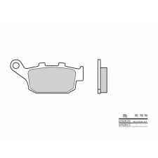 BREMBO Robogó Karbon-Kerámia Fékbetétek - 07029 egyéb motorkerékpár alkatrész