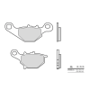BREMBO robogó szén-kerámia fékbetétek - 07036CC BREMBO Kategorizálatlan termékek