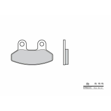 BREMBO robogó szén-kerámia fékbetétek - 07062 egyéb motorkerékpár alkatrész