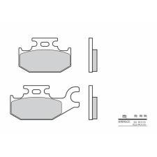 BREMBO robogó szén-kerámia fékbetétek - 07070 egyéb motorkerékpár alkatrész