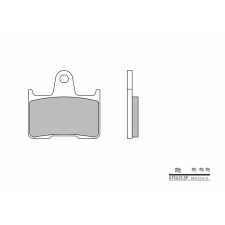 BREMBO Street Szinterelt Fémbetétes Fékbetétek - 07SU25SP egyéb motorkerékpár alkatrész