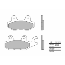 BREMBO Terepjáró Szintermetál Fékbetétek - 07YA22SD egyéb motorkerékpár alkatrész