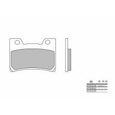 BREMBO Utcai Karbon Kerámia Féktárcsák - 07YA2609 BREMBO Futómű és fék alkatrészek Fékbetétek (tárcsafék) egyéb motorkerékpár alkatrész
