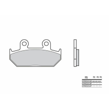 BREMBO utcai szén-kerámia fékbetétek - 07HO2307 egyéb motorkerékpár alkatrész