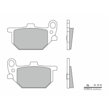 BREMBO utcai szénszálas-kerámia fékbetétek - 07YA0413 egyéb motorkerékpár alkatrész