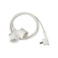Brennenstuhl 230V Hosszabbító kábel 2 aljzatos 3m - Fehér (1161820223) kábel és adapter