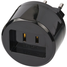 Brennenstuhl Adapter Travel Stecksystem US/Aufsatz DE 2,5A (1508500010) kábel és adapter