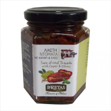  Bretas szárított paradicsom olajbogyóval és kapribogyóval 190 ml konzerv