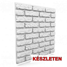 BRICK natúr, fehér téglamintás falpanel tapéta, díszléc és más dekoráció