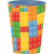Bricks , Lego mintázatú pohár, műanyag 260 ml