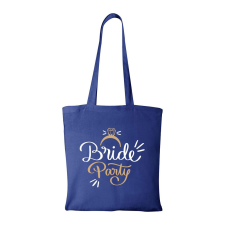 Bride party - Bevásárló táska Kék egyedi ajándék