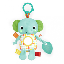 Bright Starts Játék dallamokkal C-karikán elefánt Huggin' Lights ™0hó+ plüssfigura