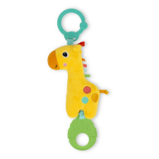 BRIGHT STARTS Játék dallamokkal C-karikán Tug Tunes™ zsiráf 0hó+ bébijáték kiságyra