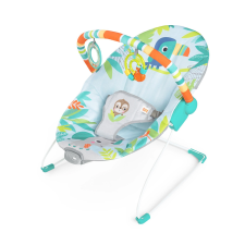 Bright Starts Vibráló pihenőszék Rainforest Vibes™ 0m+ 9kg-ig pihenőszék, bébifotel