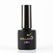 BrillBird - 2 IN 1 - alapozó és fedőlakk - 8ml - THF fényzselé